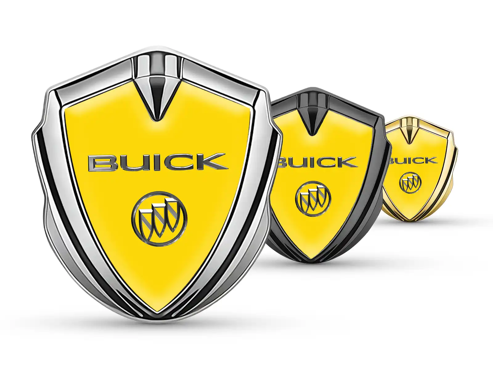 Buick Emblema Guardabarros Insignia Minimal Esquema Estándar